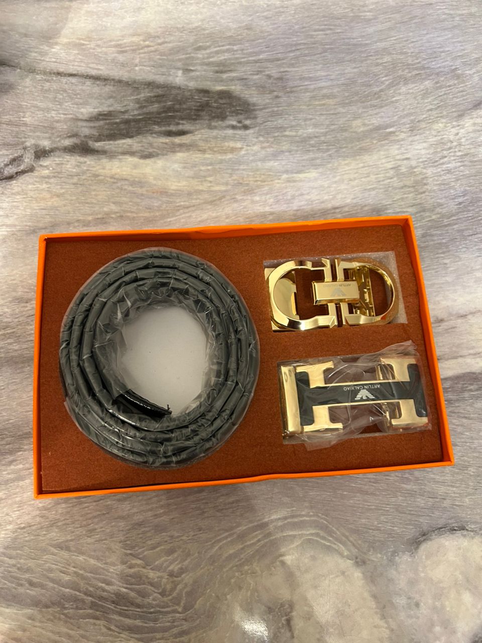 WhatsApp Image 2026-08-31 at 20.25.57 Premium Automatic-Buckle Belt Gift Set - Image 1