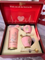 Luxury Thermo with Cups & Saucer Gift set - Image 2