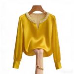 Satin  Pearl Top - Image 5