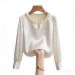 Satin  Pearl Top - Image 7